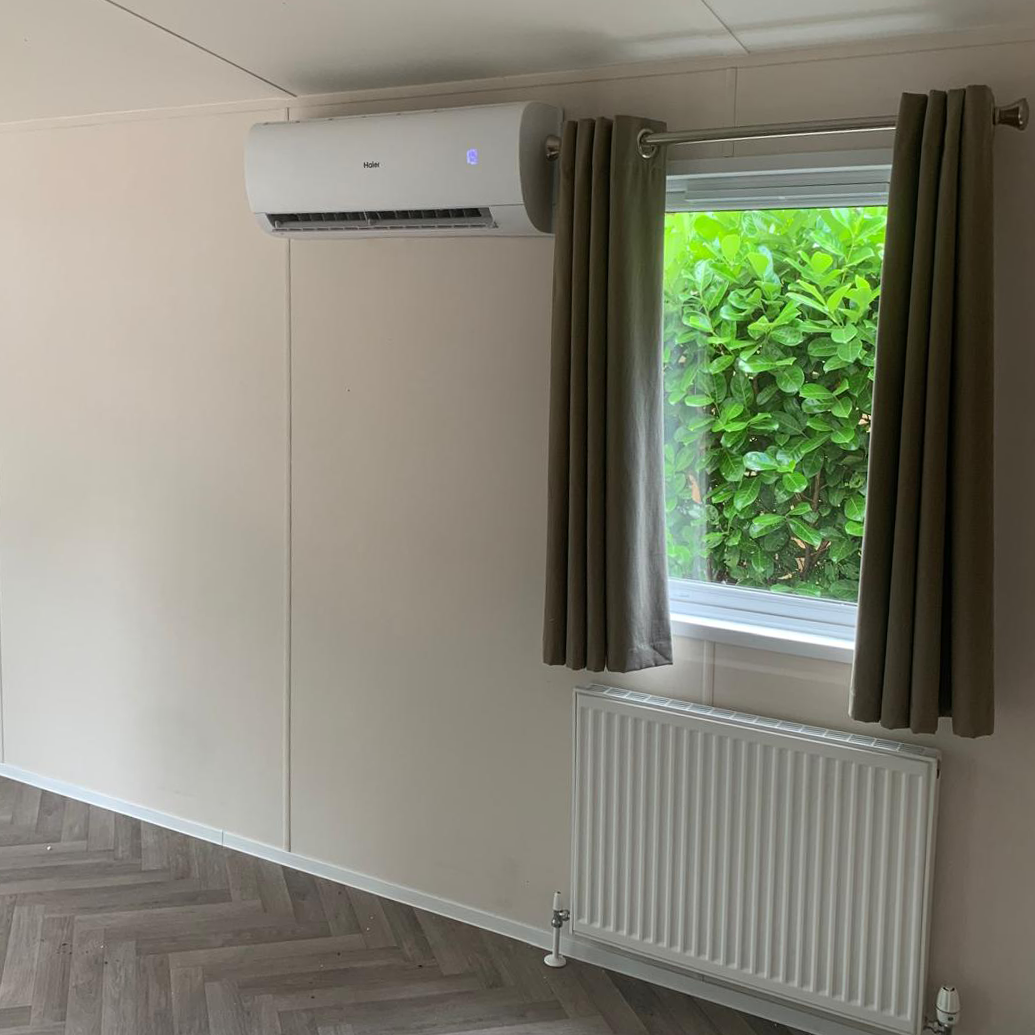 Wandmodel installatie